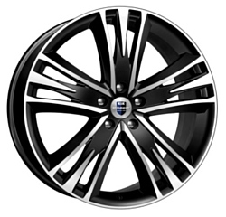 K&K Атлас КС661 8.5x20/5x114.3 D67.1 ET45 алмаз черный K&K Атлас КС661 8.5x20/5x114.3 D67.1 ET45 алмаз черный