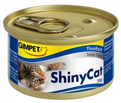 GimCat ShinyCat с тунцом (0.07 кг) 2 шт.