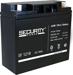 Аккумулятор для ибп Security Force SF 1218 Аккумулятор для ибп Security Force SF 1218