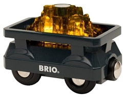 Brio Грузовой вагон с золотом 33896