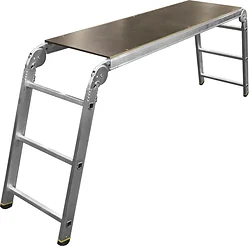 Лестница Алюмет SM363 (3x6x3 ступеней)