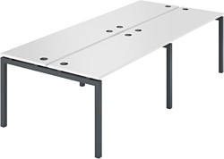 Офисный стол Программа Техно Арго АМБ-003.60-4 (серый)