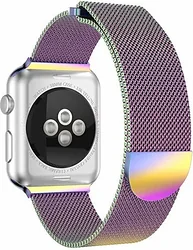 Браслет Rumi Milanese loop металлический для Apple Watch 38/40/41mm (хамелеон)