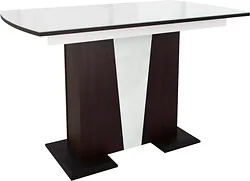 Кухонный стол Stolline Фрегат (венге/стекло белое)