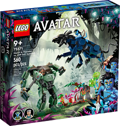 Конструктор LEGO Avatar 75571 Нейтири и Танатор против AMP-робота Куорича