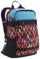 Burton Day Hiker 23 light blue/red (ikat stripe)