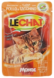 LeChat Pouch с Курицей и Индейкой (0.1 кг) 1 шт.