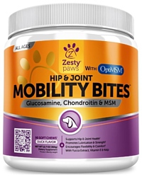 Zesty paws Hip & Joint Mobility Bites