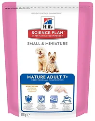 Hill's (0.3 кг) Science Plan Canine Mature Adult 7+ Small & Miniature with Chicken