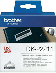 Самоклеящаяся термобумага Brother DK-22211