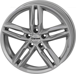 Carwel Малык 7.5x18/5x114.3 D66.1 ET40 Серебристый