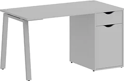 Стол для работы Riva Home Office VR.SP-3-138.1.A Silver (серый) Стол для работы Riva Home Office VR.SP-3-138.1.A Silver (серый)
