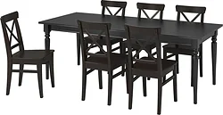 Обеденная группа Ikea Ingatorp/ingolf s49296887