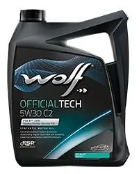 Моторное масло Wolf Official Tech 5W-30 C2 5л