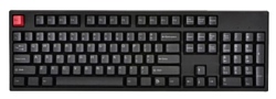 WASD Keyboards V2 104-Key Doubleshot PBT black/Slate Mechanical Keyboard Cherry MX Red black USB