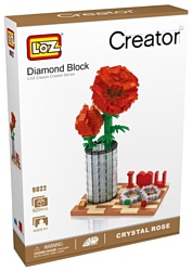 LOZ Creator 9022 Хрустальная Роза