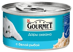 Gourmet Дары океана с Белой рыбой (0.085 кг) 1 шт.