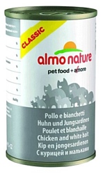 Almo Nature Classic Adult Cat Chicken and White Bait (0.14 кг) 12 шт.