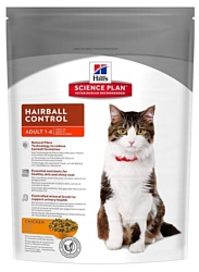Hill's Science Plan Feline Adult Hairball Control Chicken (0.3 кг)