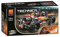 BELA Technic 10821 Красный гоночный автомобиль