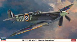 Hasegawa Истребитель-перехватчик Spitfire MKVI 616 Squadron