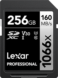 Lexar Professional 1066x SDXC LSD1066256G-BNNNG 256GB