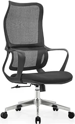 Кресло SitUp LATI-H Black Chrome (сетка Black/Black) Кресло SitUp LATI-H Black Chrome (сетка Black/Black)