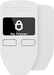 Аппаратный криптокошелек Trezor Model One (белый)
