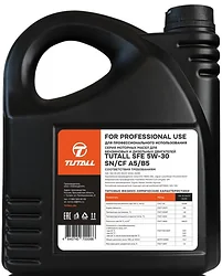 Моторное масло Tutall SFE 5W-30 SN/CF A5/B5 4л