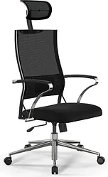 Кресло Metta ErgoLife Sit Air-180 B2-290K (черный/хром) Кресло Metta ErgoLife Sit Air-180 B2-290K (черный/хром)