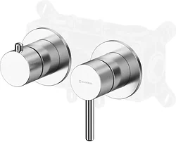 Смеситель Whitecross Y1243NIB (брашированный никель) Смеситель Whitecross Y1243NIB (брашированный никель)