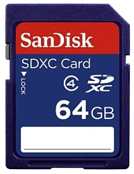Sandisk SDXC Class 4 64GB