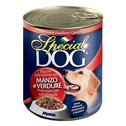 Special Dog Кусочки Говядины с овощами (0.820 кг) 3 шт.