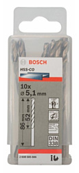 Bosch 2608585886 10 предметов