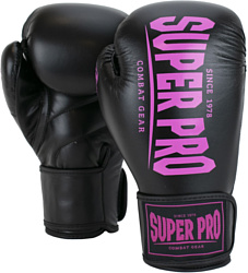 Super Pro Combat Gear Champ SPBG120-90450 10 oz (черный/розовый)