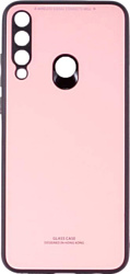 Case Glassy для Huawei Y6p (розовый)