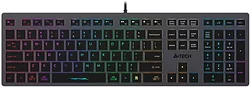 Клавиатура A4Tech Fstyler FX60 неоновая подсветка Клавиатура A4Tech Fstyler FX60 неоновая подсветка
