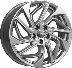 K&K KC883 7x18/5x114.3 D67.1 ET35 Дарк платинум 