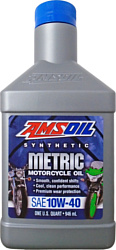 Amsoil Synthetic Metric Motorcycle Oil 10W-40 0.946л