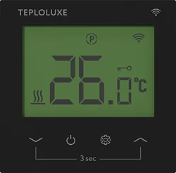 Терморегулятор Теплолюкс Pontus WiFi (черный) Терморегулятор Теплолюкс Pontus WiFi (черный)