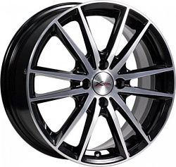 X'trike X-129 6.5x16/4x100 D67.1 ET37 BK/FP