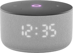 Портативная акустика Яндекс Станция Мини 3 с часами (серый) Портативная акустика Яндекс Станция Мини 3 с часами (серый)