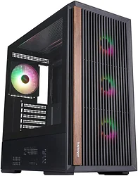 Корпус для компьютера 1stPlayer WD7 ARGB WD7-BK-4FA7-2FA7R (черный)