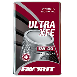Favorit Ultra XFE 5W-40 metal 4л