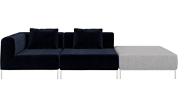 BoConcept Miami 4360094AS00A01 (темно-синий/серый)