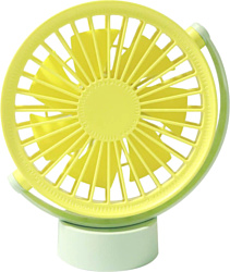 Miniso Mini Fan MS-2613D (мятный/желтый)