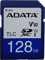 ADATA SD Card 128GB, 3D TLC, -25-85 C