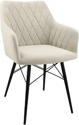 Гальваник Диаманте Люкс (эмаль черный муар/Catania Ivory)