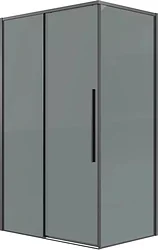 Душевой уголок Grossman Galaxy 140x80x195 120.K33.01.1480.42.10 (графит сатин/тонированное стекло)