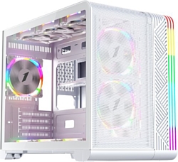 Корпус для компьютера 1stPlayer VT6 (с тремя вентиляторами FS7, белый)